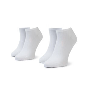 Tommy Hilfiger pánské bílé ponožky 2pack - 47 (300)